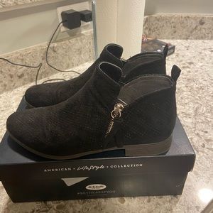 Dr Scholls Black booties